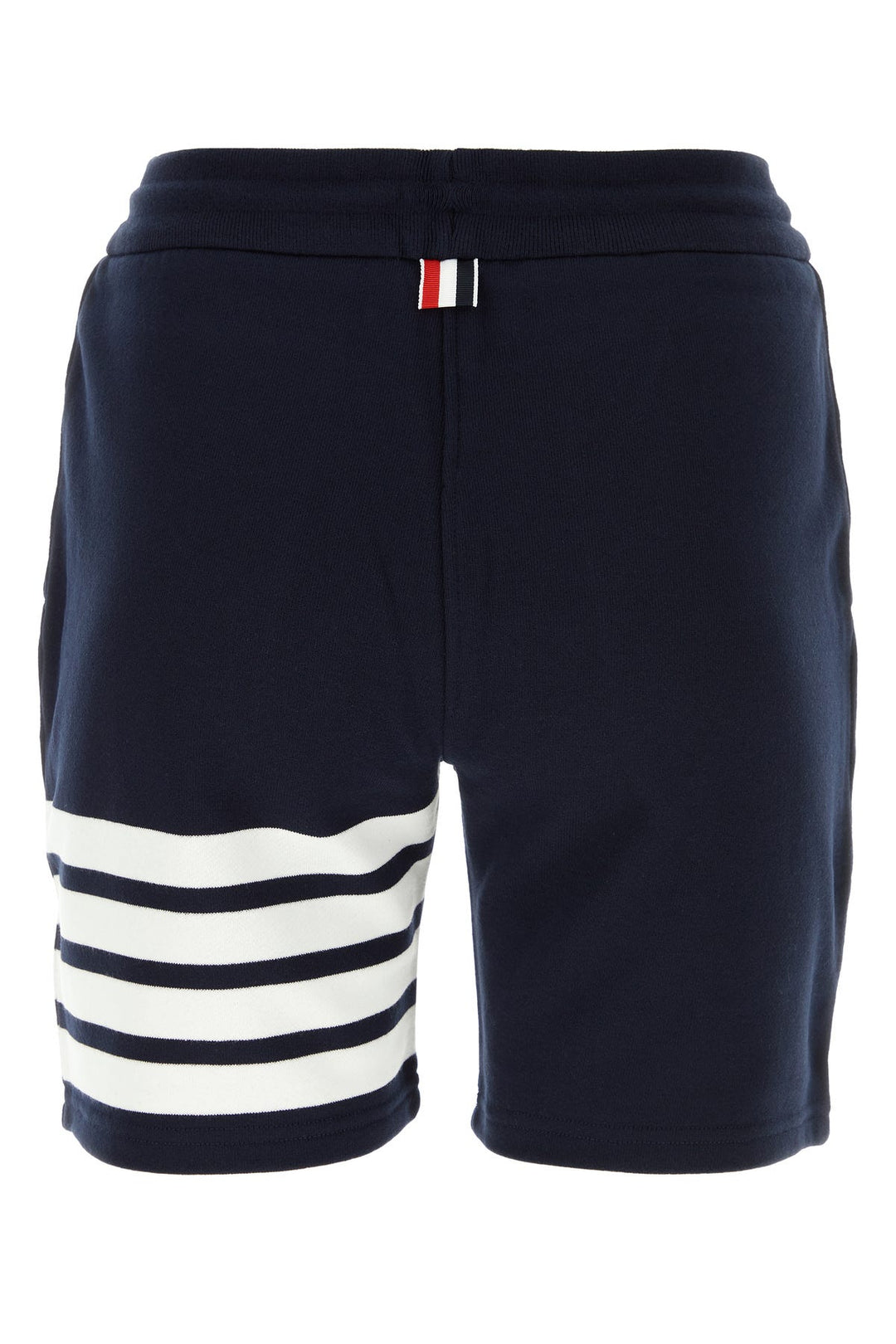 Navy blue cotton shorts