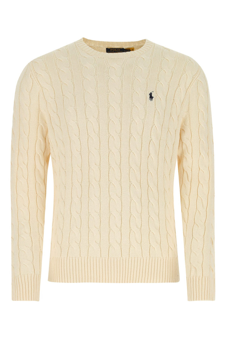 Ivory cotton sweater