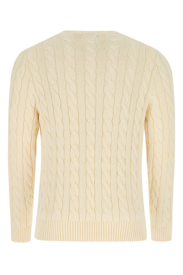 Ivory cotton sweater