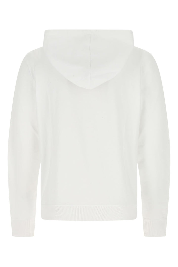 White cotton sweatshirt