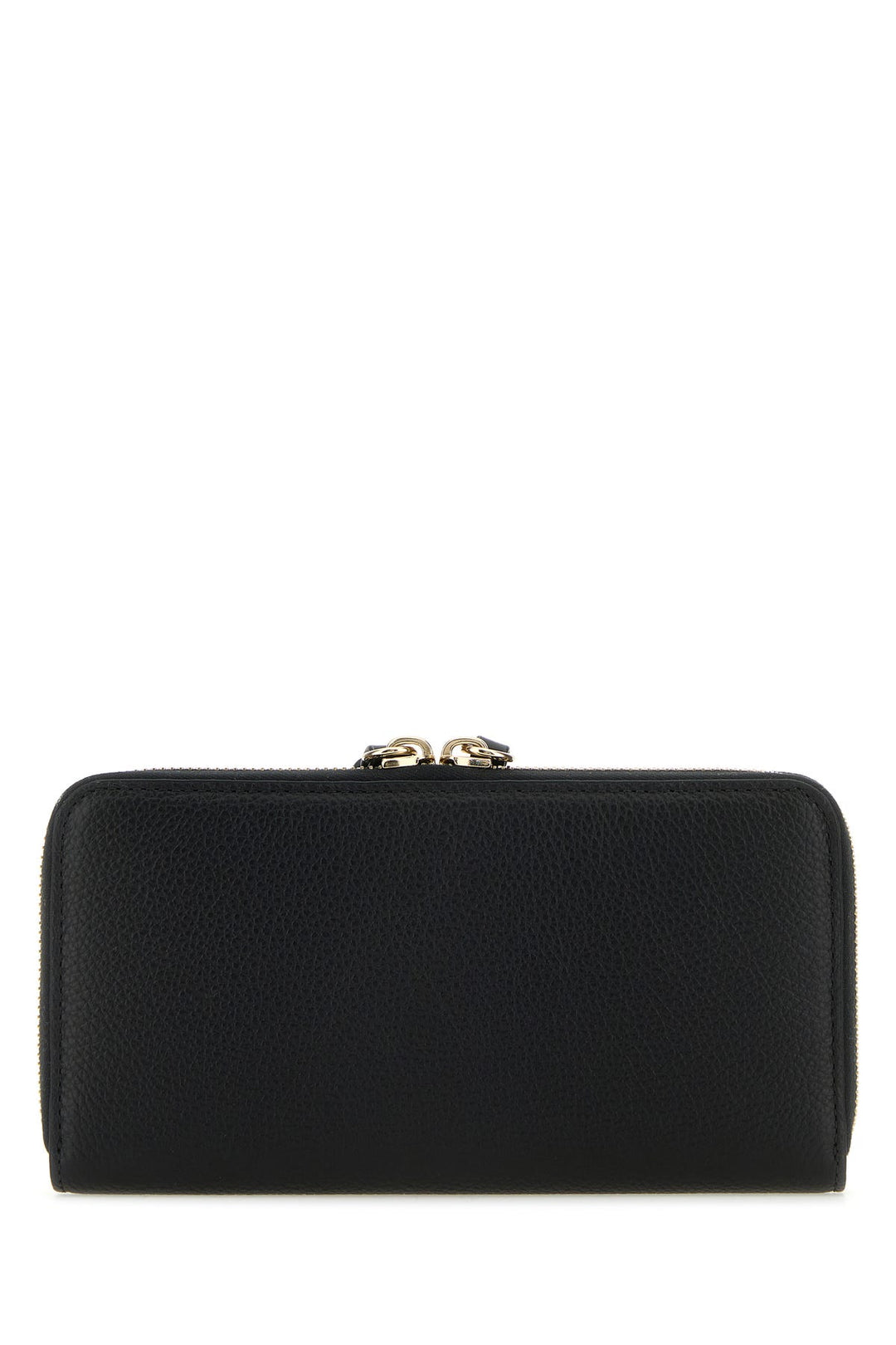 Black leather wallet