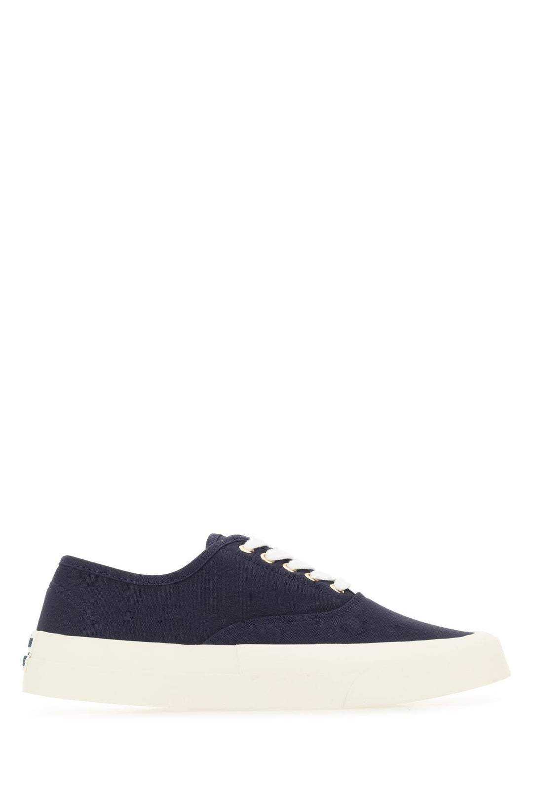 Navy blue canvas sneakers