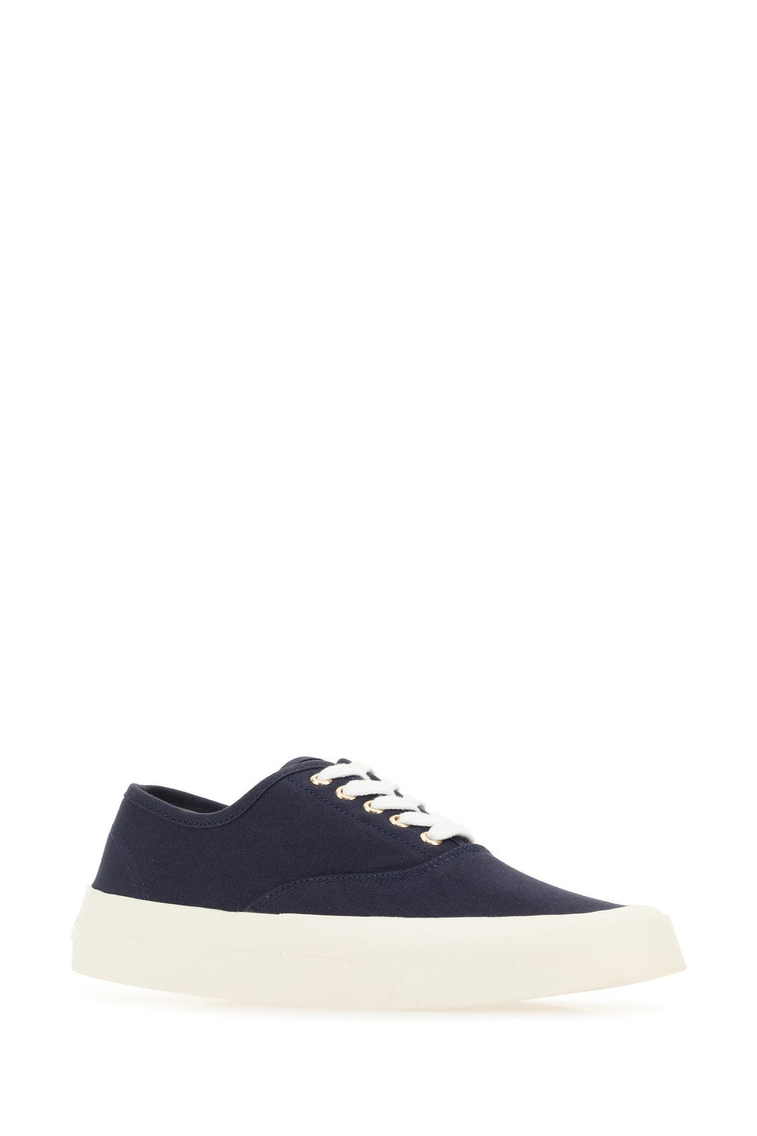 Navy blue canvas sneakers