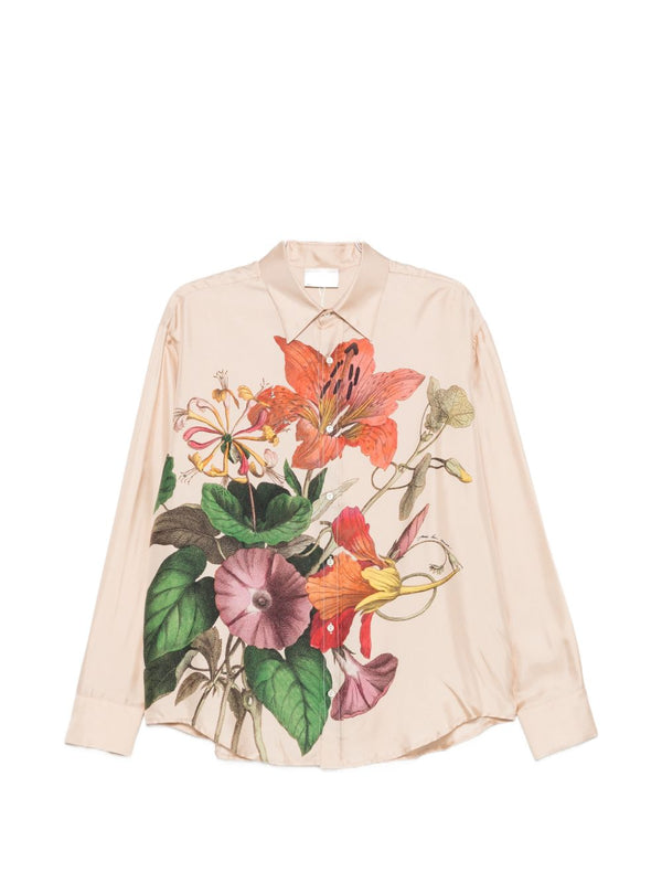 Printed Silk Shirt