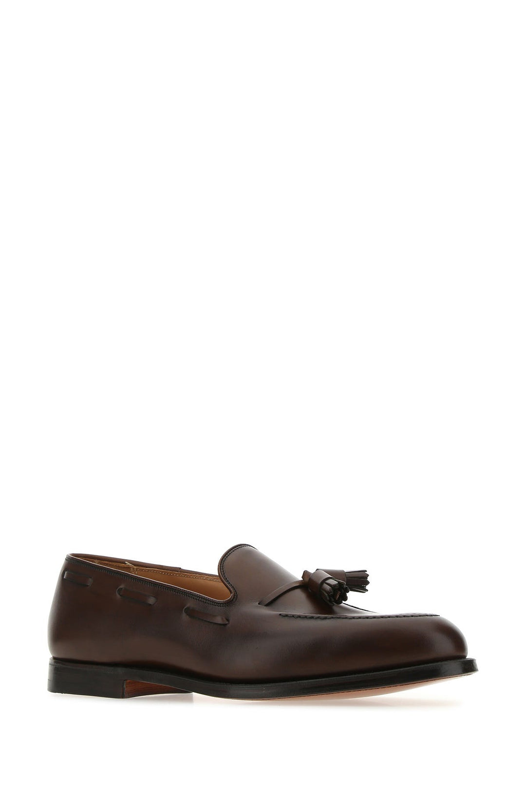 Chocolate leather Cavendish 2 loafers