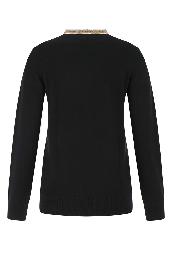 Black cashmere sweater