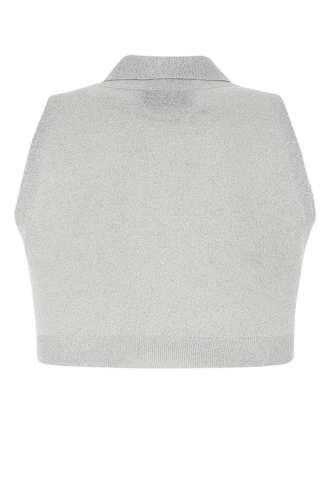 Grey viscose blend top