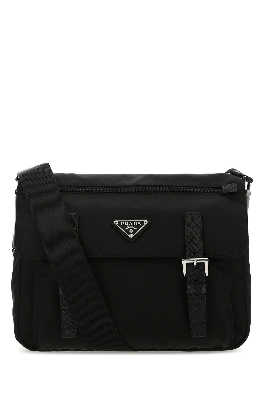 Black Re-Nylon crossbody bag