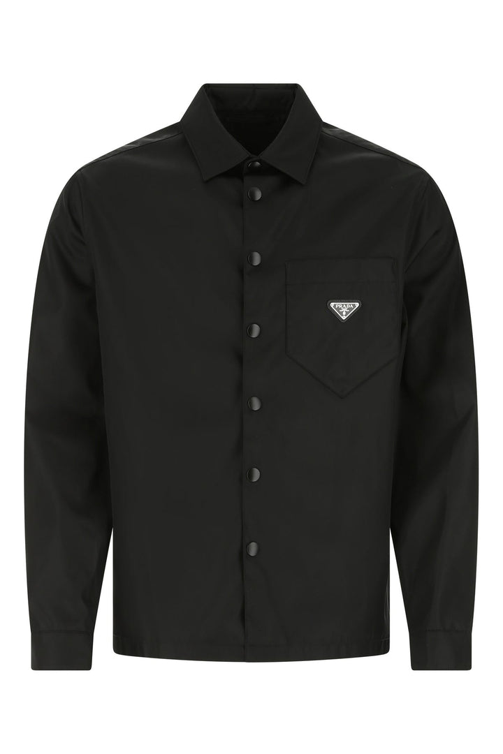 Black Re-Nylon shirt