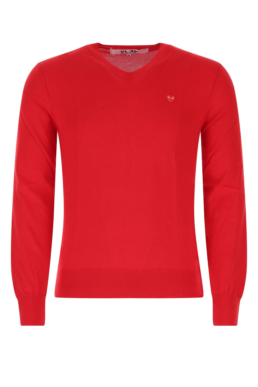 Red cotton sweater