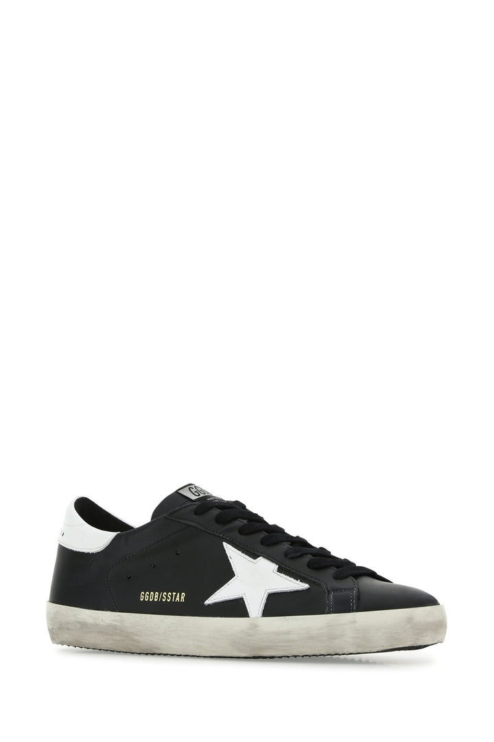 Black leather Super Star Classic sneakers