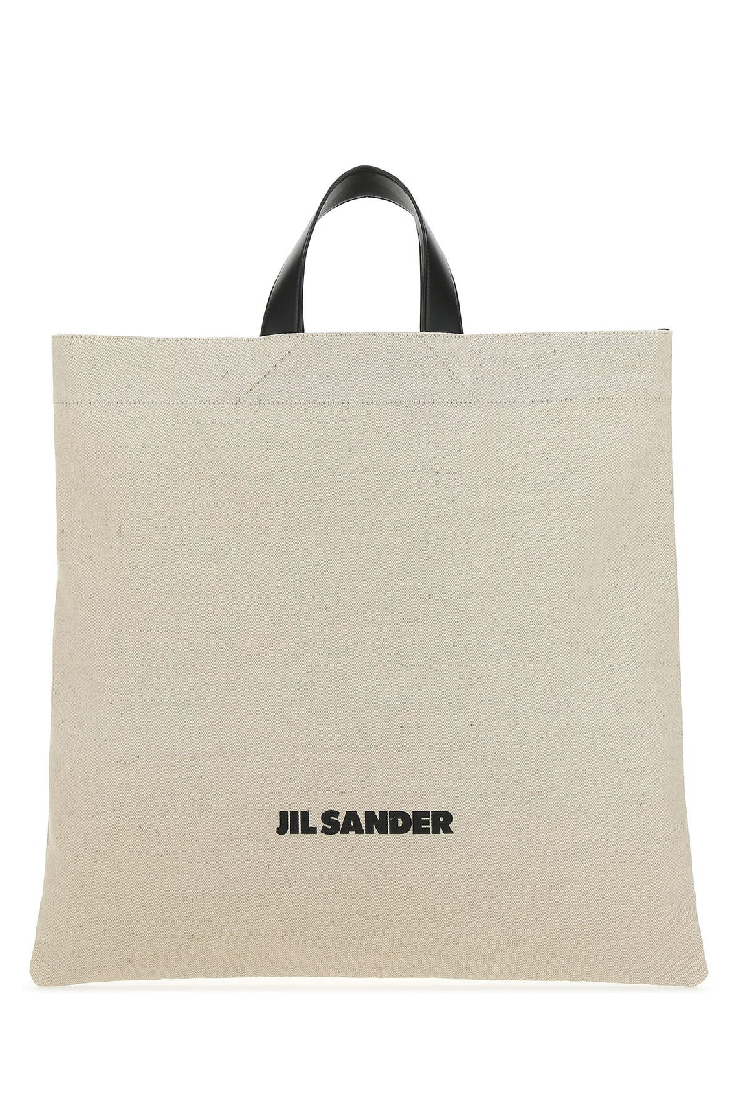 Sand canvas handbag