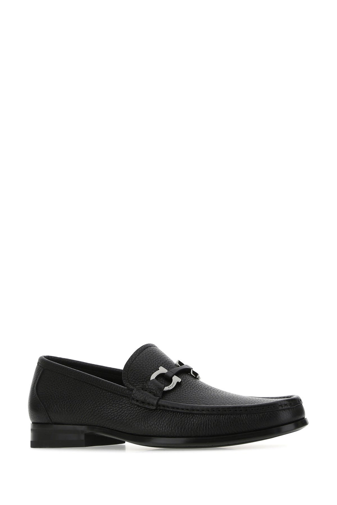 Black leather Grandioso loafers