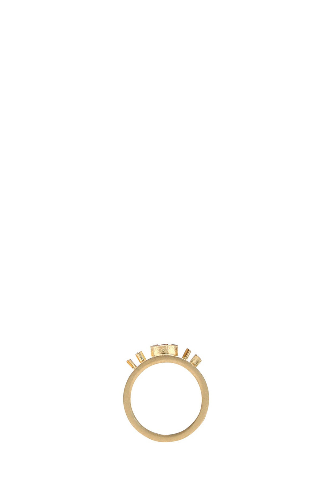 Gold 925 silver ring