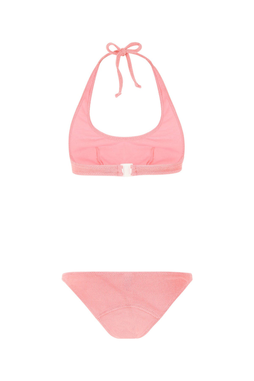 Pink stretch terry amber bikini