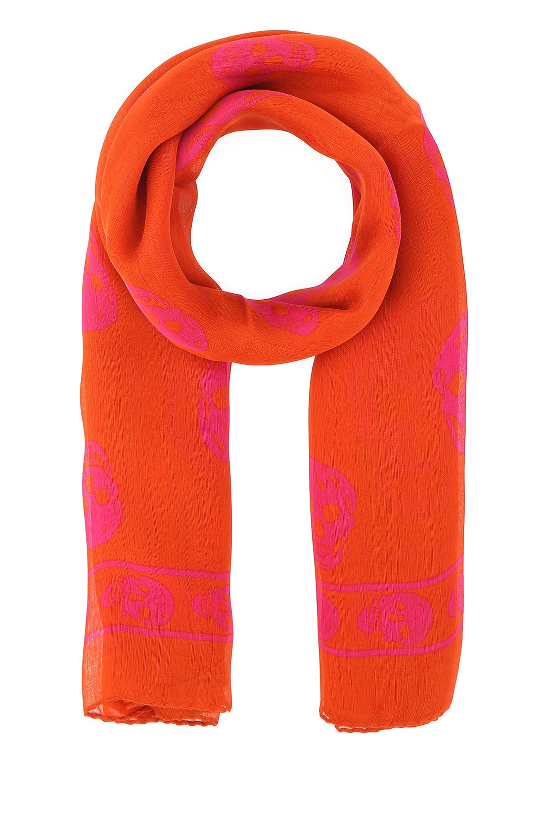 Printed silk foulard