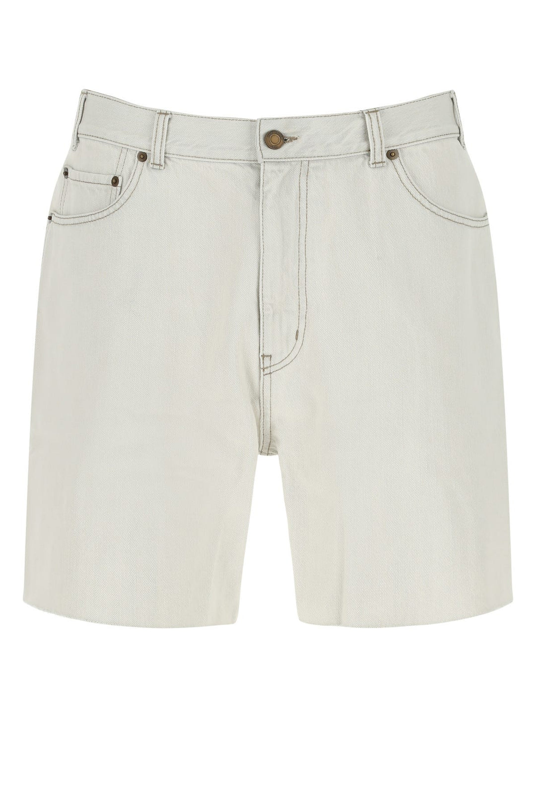 Chalk denim bermuda shorts