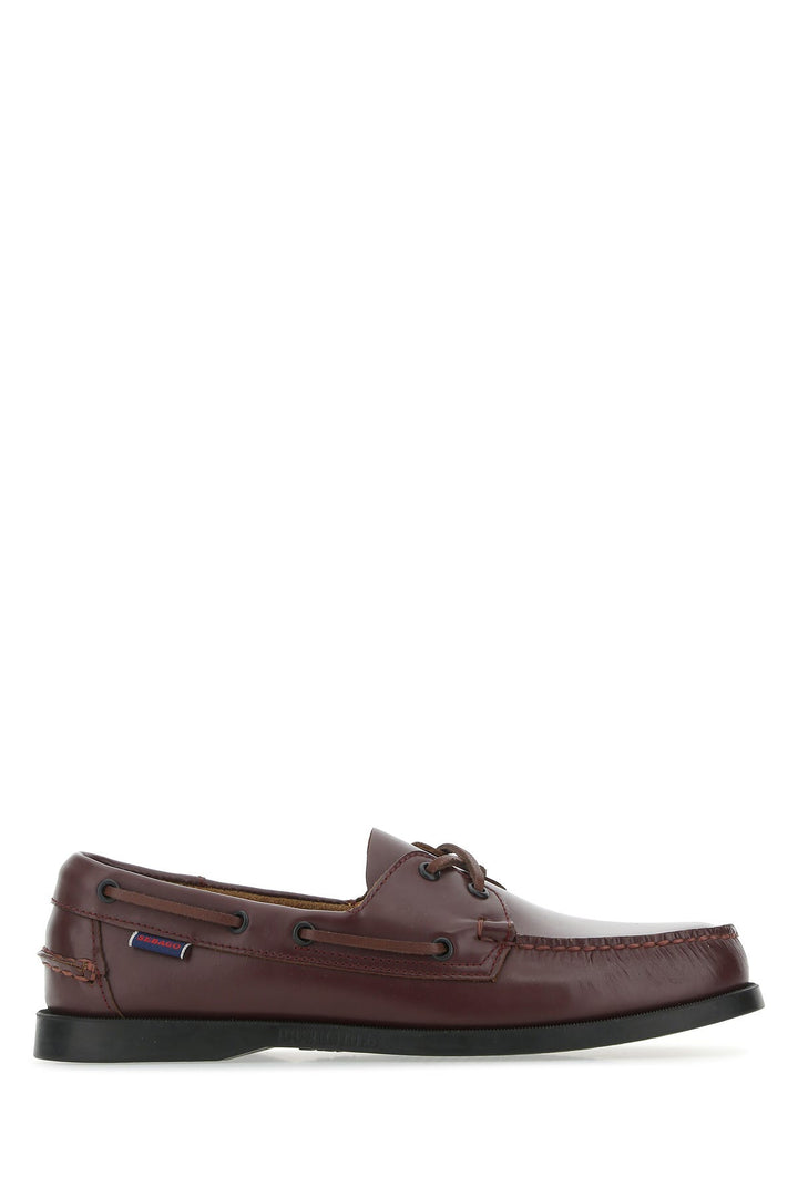 Grape leather Portland loafers