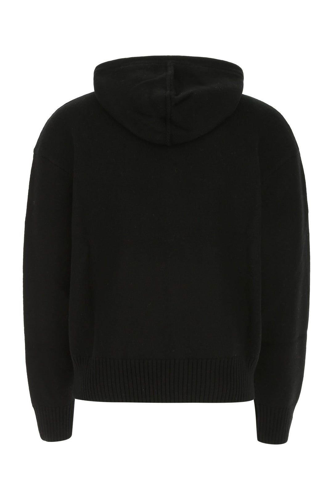 Black wool sweater