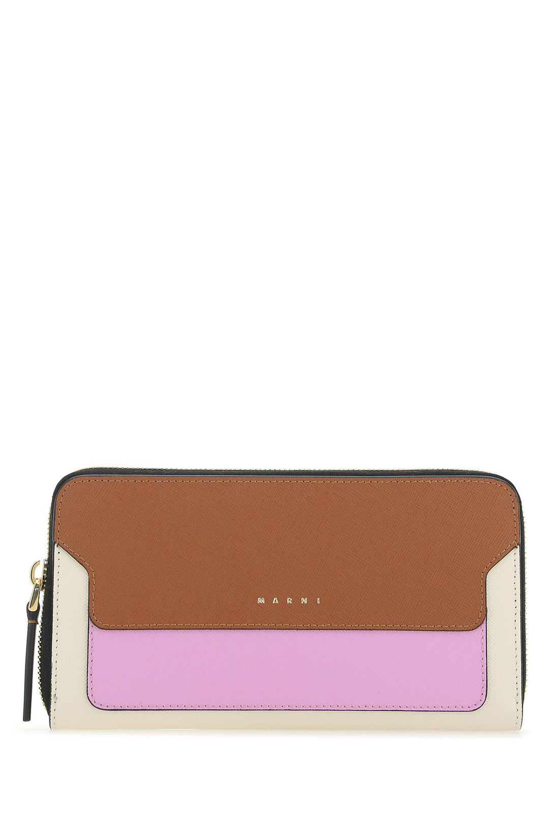 Multicolor leather wallet