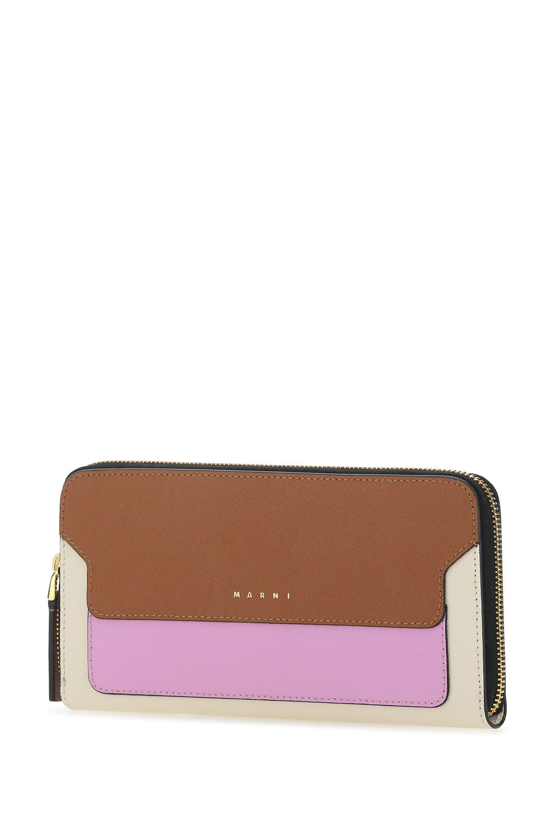 Multicolor leather wallet