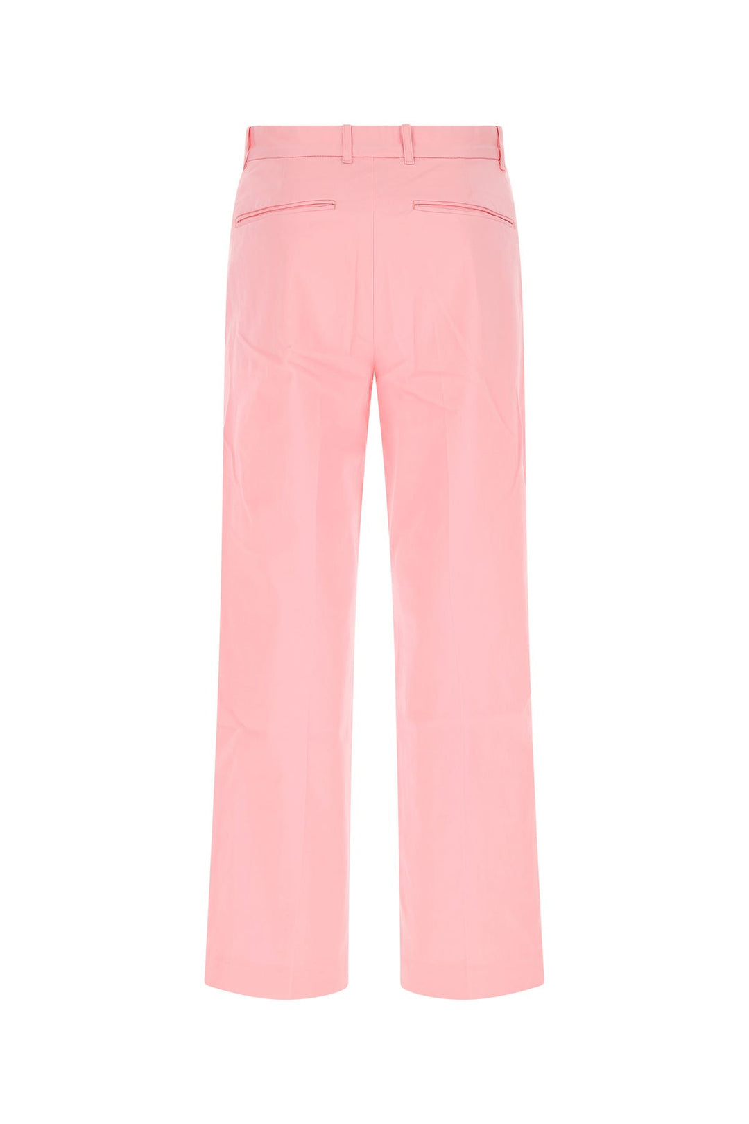 Pink stretch cotton pant