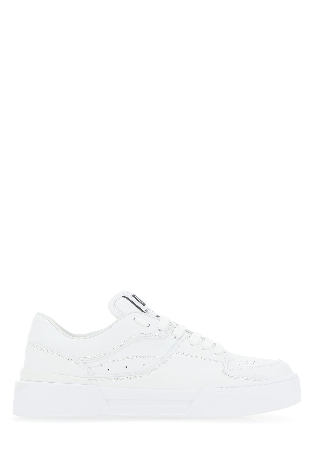 White leather New Roma sneakers