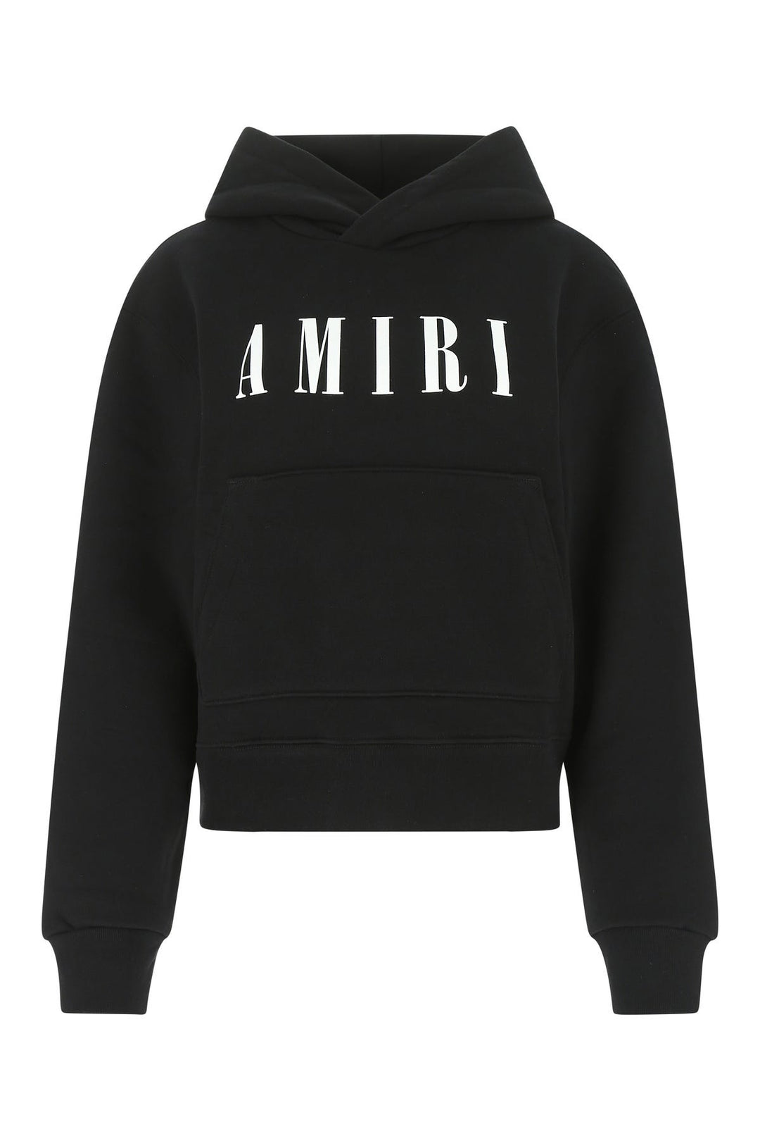 Black cotton oversize sweatshirt