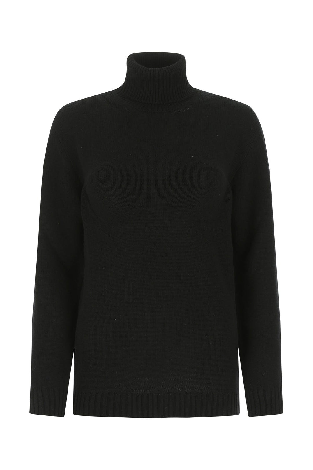 Black cashmere sweater