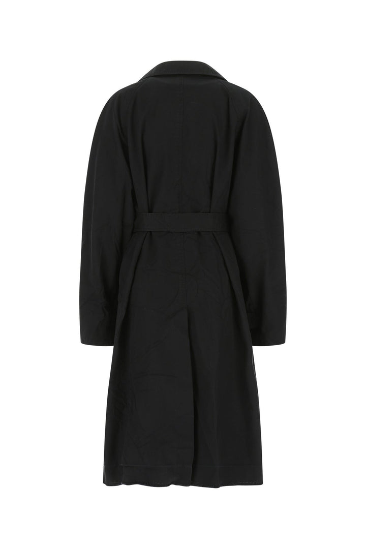 Midnight blue cotton overcoat