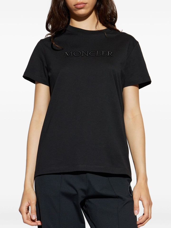 Moncler T-shirts and Polos - BLACK | c8f240a66a5f562f16a8cfe74404fb8d48cbec12