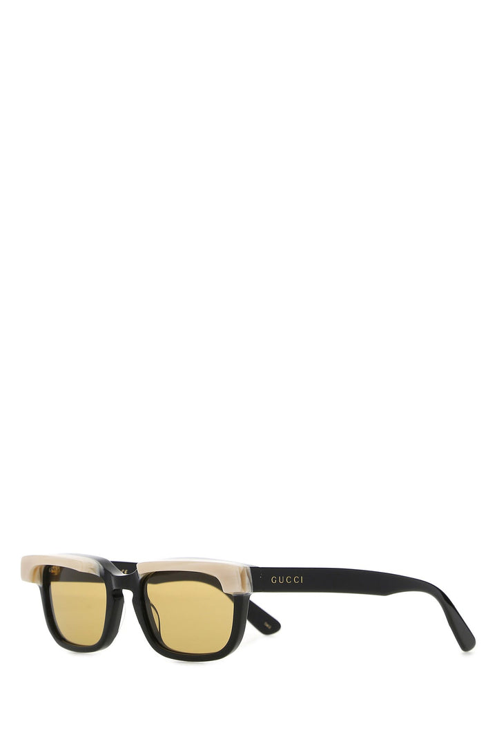 Black acetate sunglasses