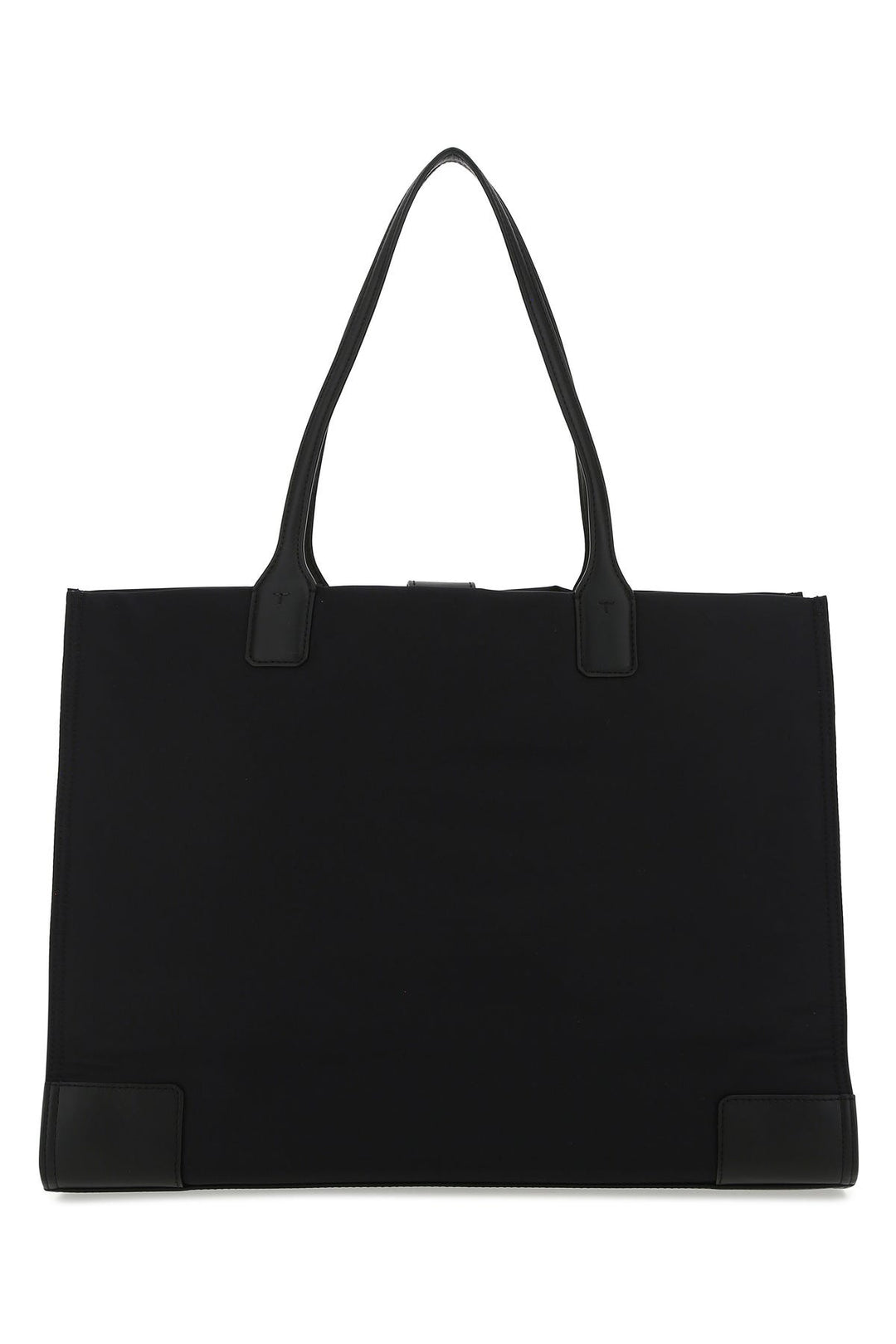 Black nylon Ella shopping bag