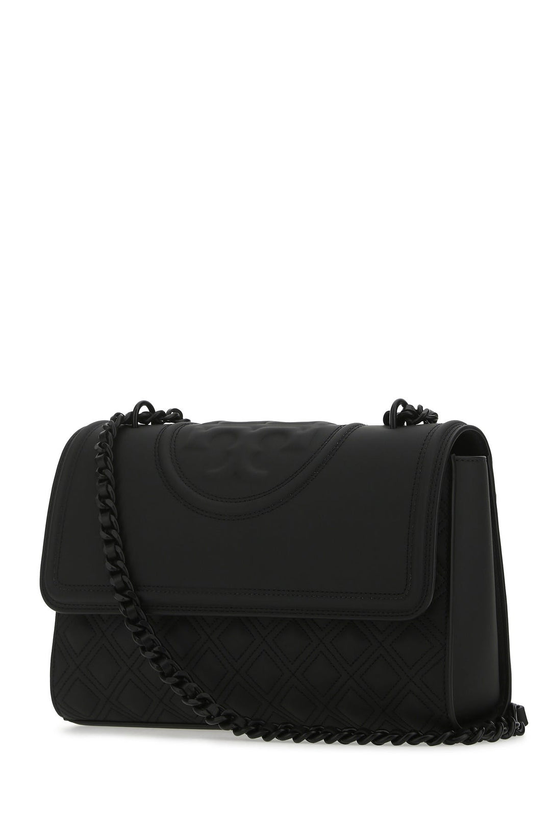 Black fabric Fleming Matte shoulder bag