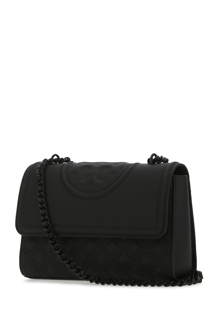 Black fabric Fleming Matte shoulder bag