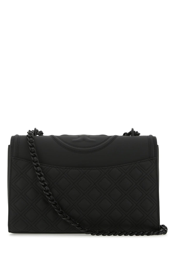 Black fabric Fleming Matte shoulder bag