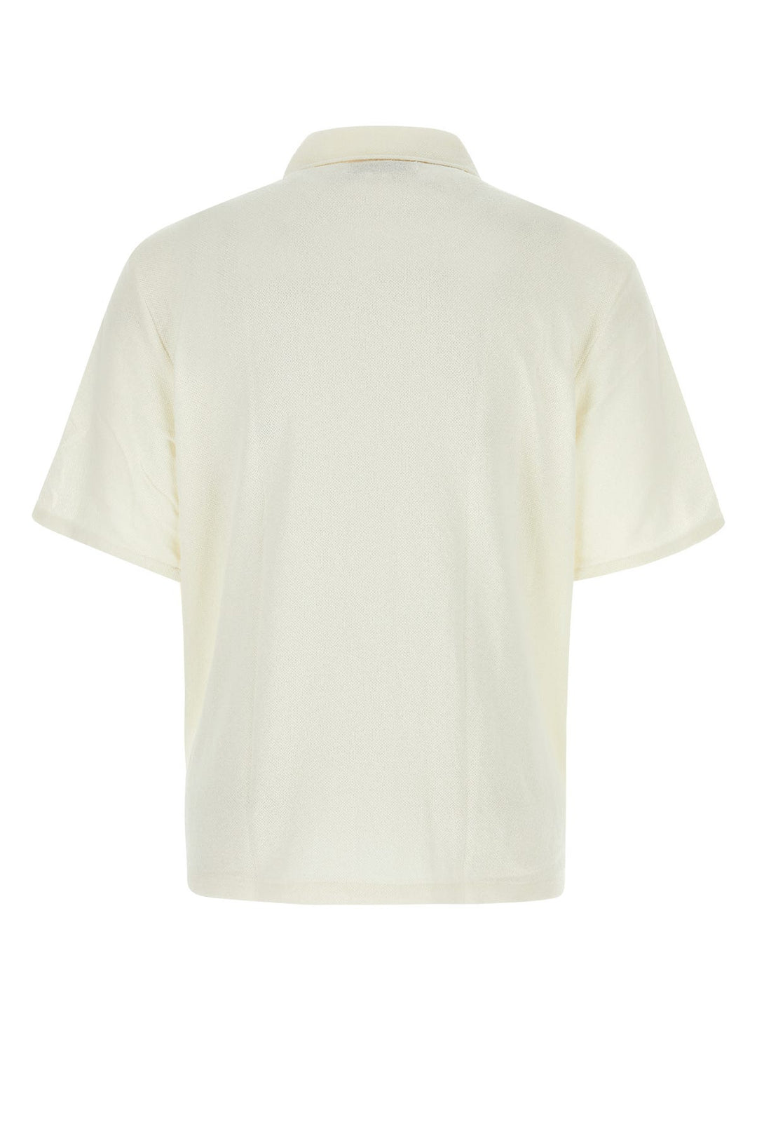 Ivory polyester blend shirt