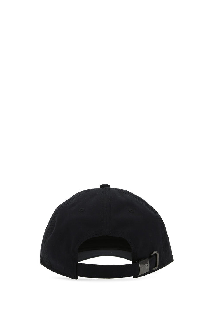 Black polyester baseball cap