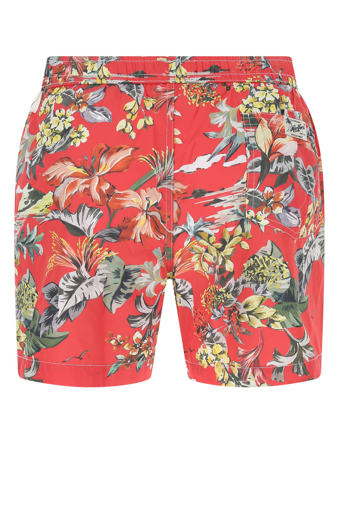 Printed polyester swimming shorts