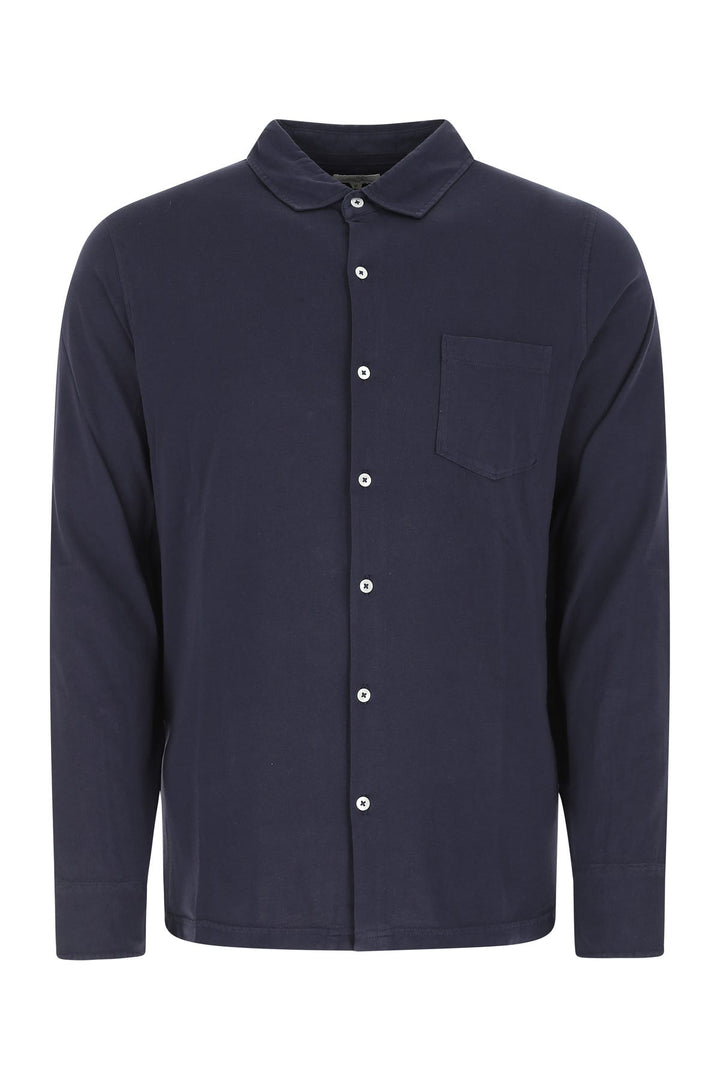 Blue cotton shirt