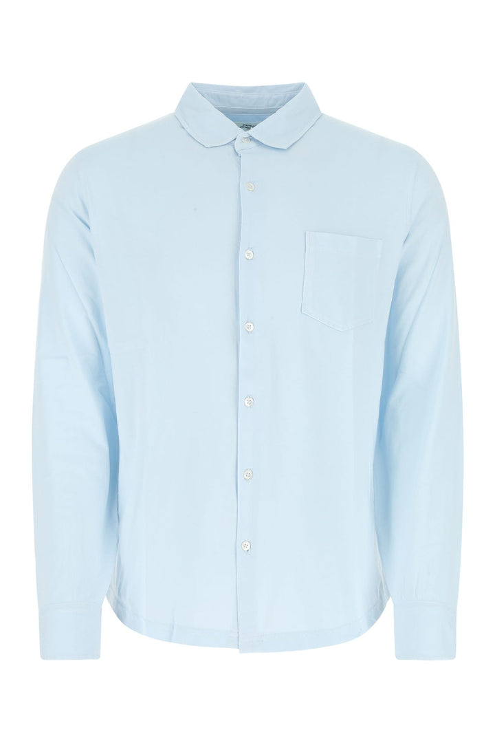 Light-blue cotton shirt