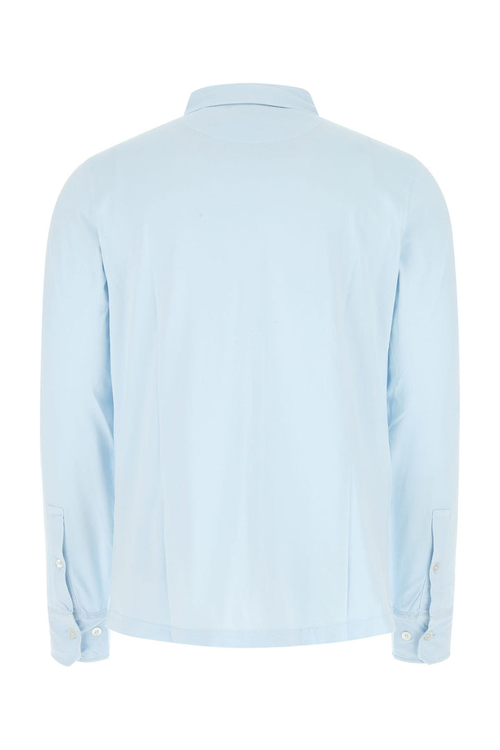 Light-blue cotton shirt