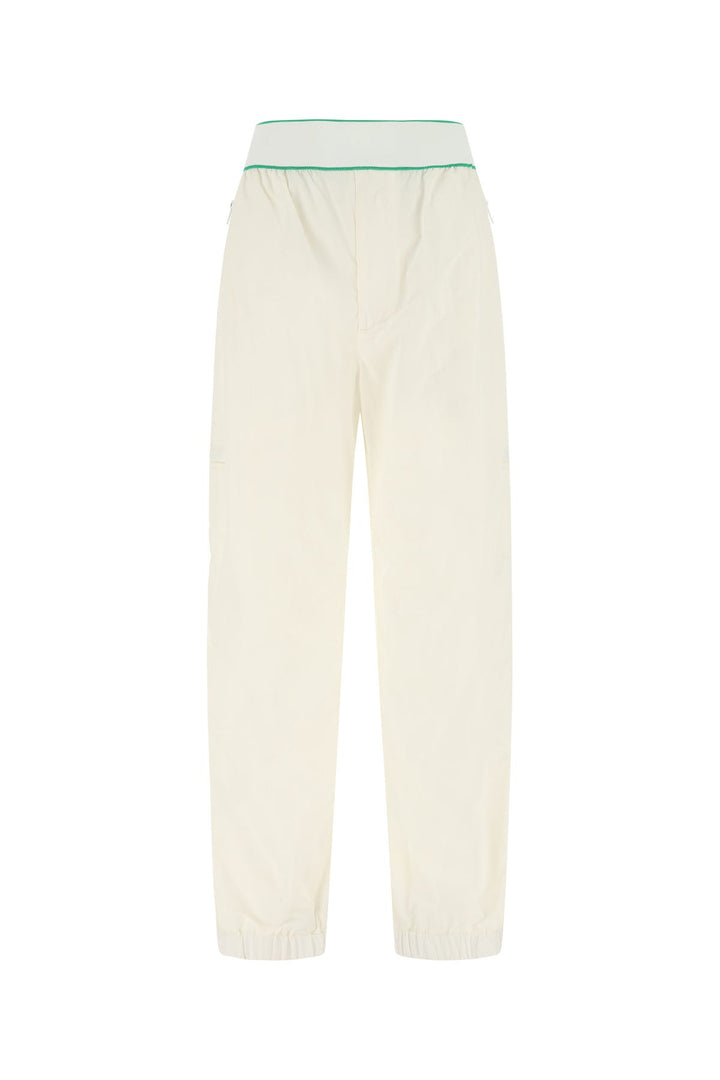 White nylon pant