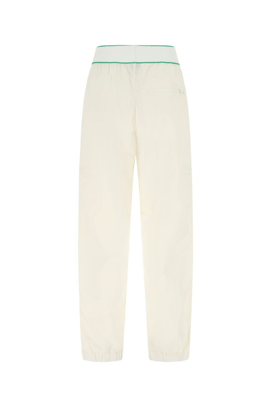 White nylon pant