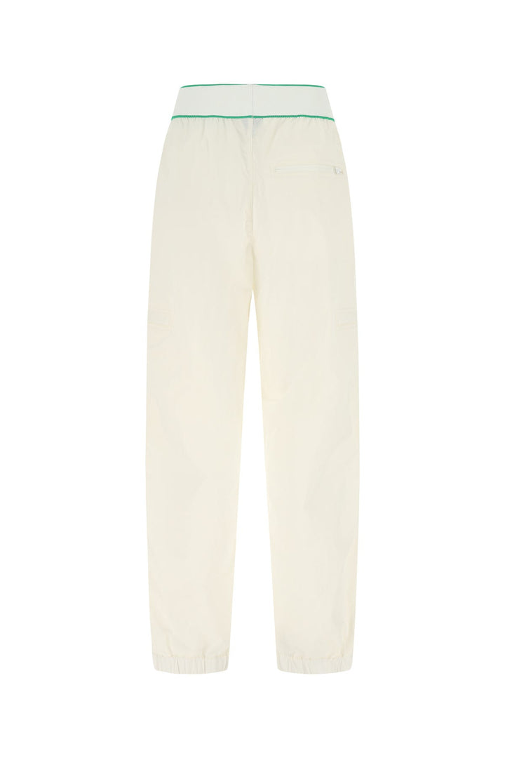 White nylon pant