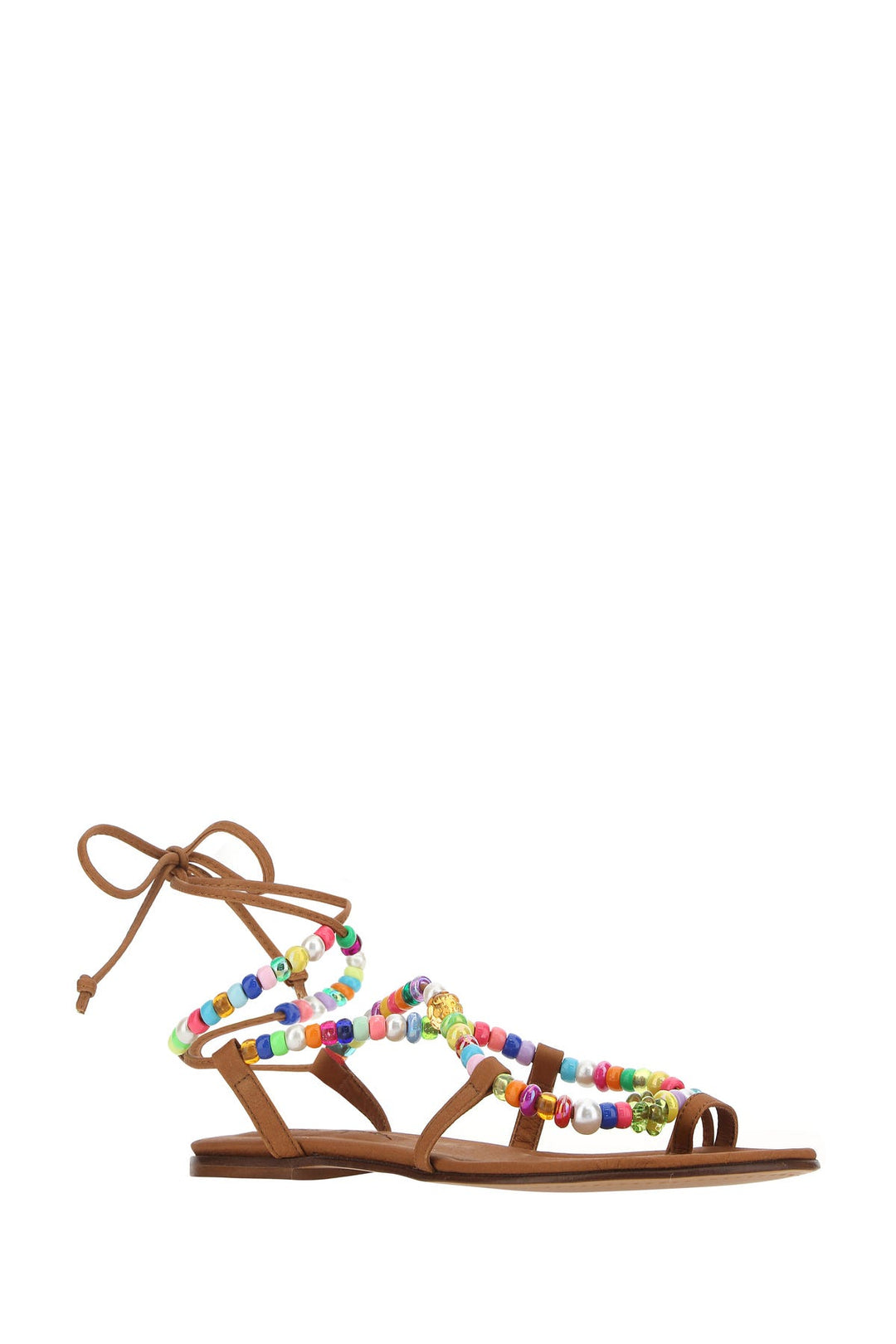 Embellished synthetic leather Alegria sandals