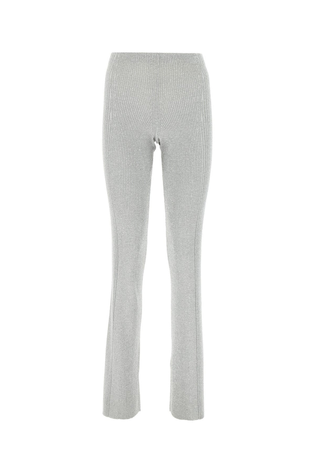 Light grey polyester blend pant