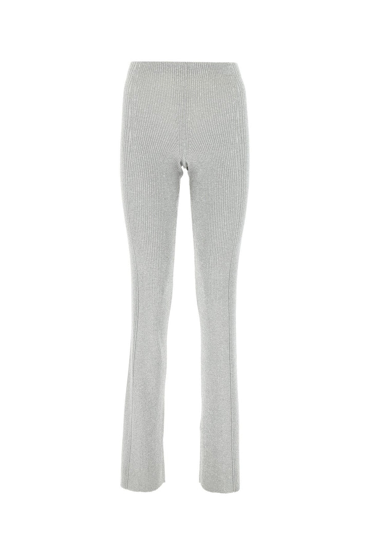 Light grey polyester blend pant