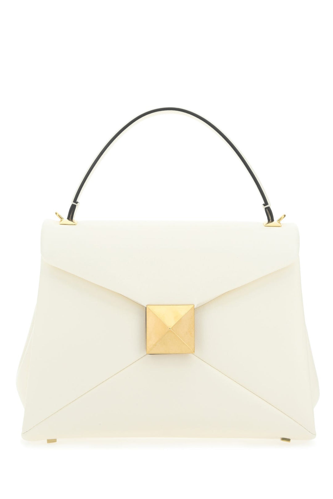 Ivory nappa leather One Stud handbag