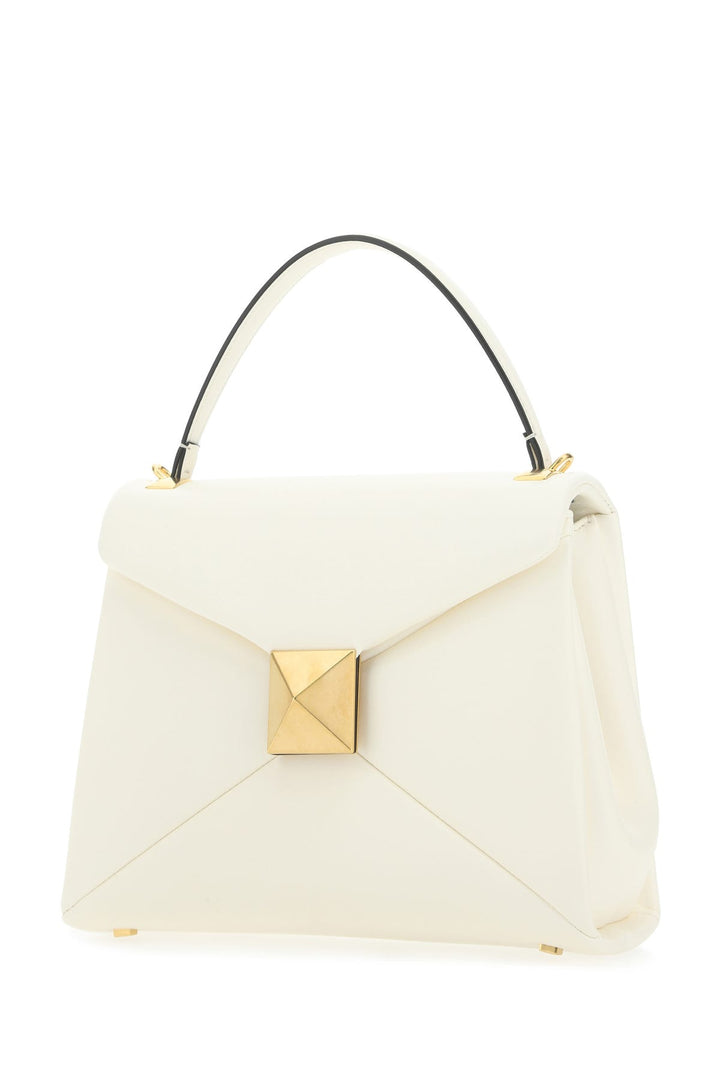 Ivory nappa leather One Stud handbag